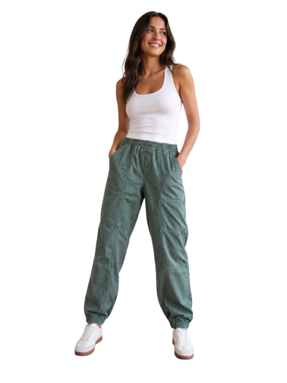 Aritzia TNA Cotton Cargo Pants